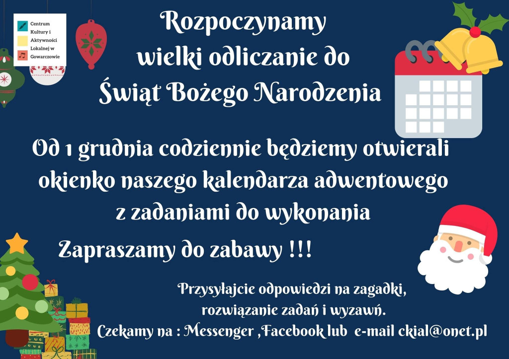 Wielkie odliczanie do Świąt Bożego Narodzenia w Gowarczowie [zdjęcia]