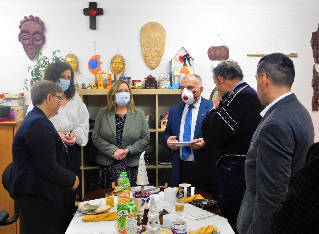 Spotkanie wigilijne w Domu Samopomocy w Stąporkowie [zdjęcia]