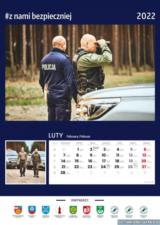 Kalendarz profilaktyczny koneckiej policji na 2022 rok [zdjęcia]