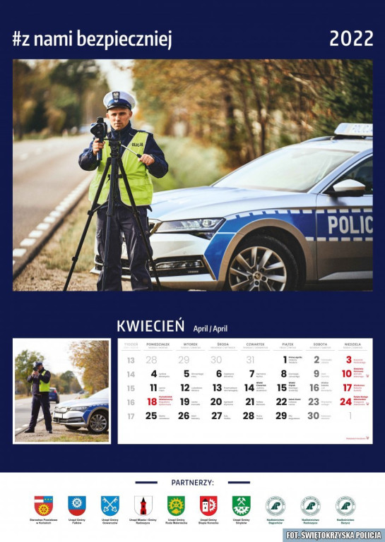 Kalendarz profilaktyczny koneckiej policji na 2022 rok [zdjęcia]