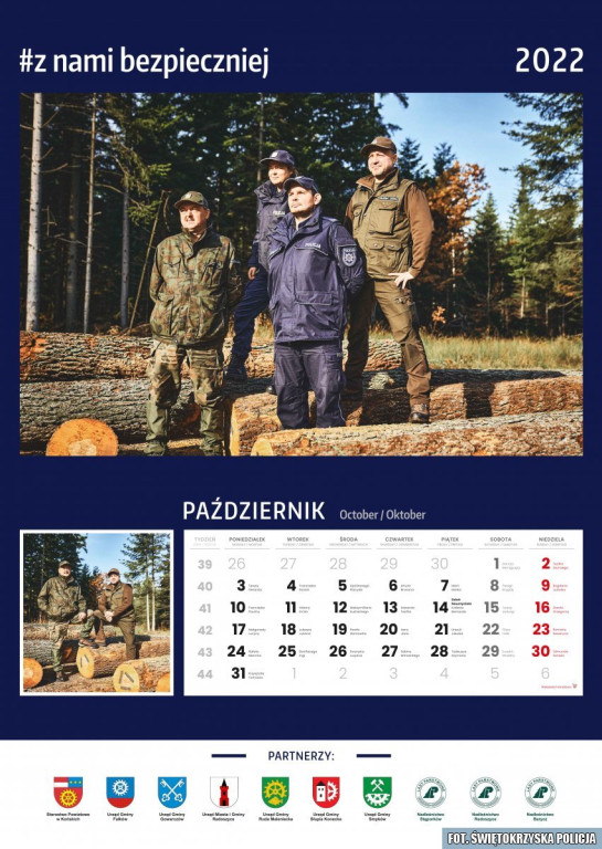 Kalendarz profilaktyczny koneckiej policji na 2022 rok [zdjęcia]