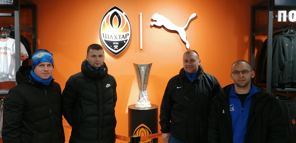 Grzegorz Kądziela z AP Champions na stażu w Szachtarze Donieck! [zdjęcia]