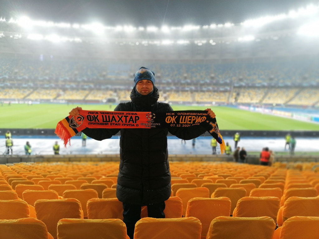 Grzegorz Kądziela z AP Champions na stażu w Szachtarze Donieck! [zdjęcia]