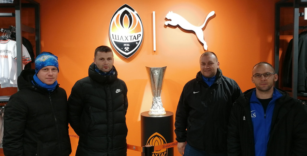 Grzegorz Kądziela z AP Champions na stażu w Szachtarze Donieck! [zdjęcia]