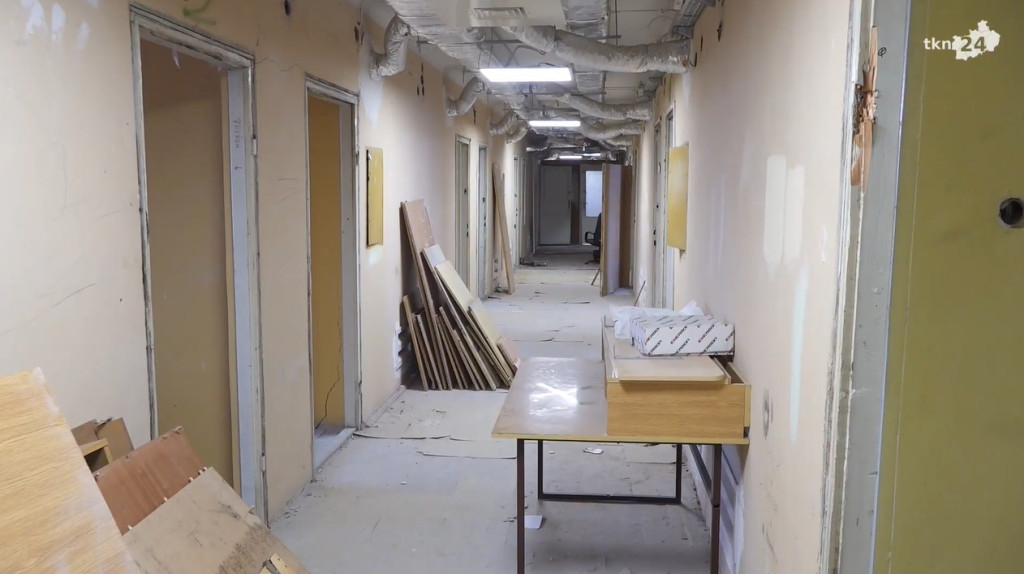Poradnia znajdzie nowy dom. Ruszył remont IV piętra w Starostwie Powiatowym [wideo, zdjęcia]