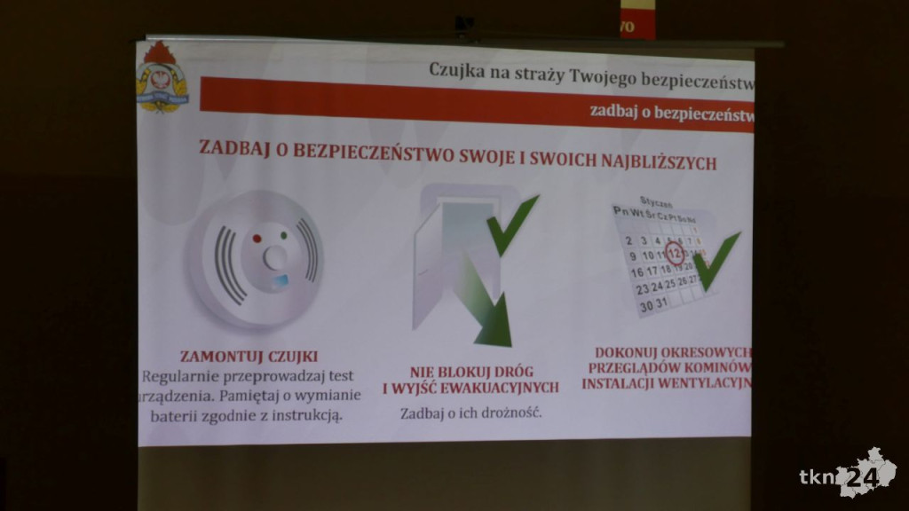 Czad `cichy zabójca`. Prelekcja edukacyjna w ZSP II w Końskich [wideo, zdjęcia]