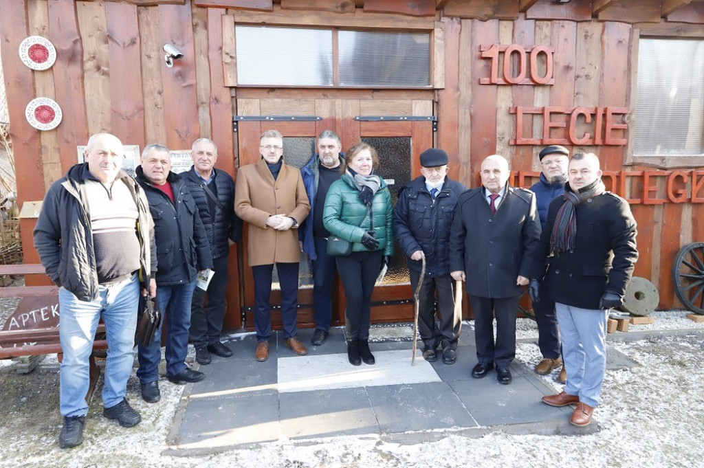 Delegacja z Ukrainy przyjechała do gminy Fałków i powiatu koneckiego[zdjęcia]