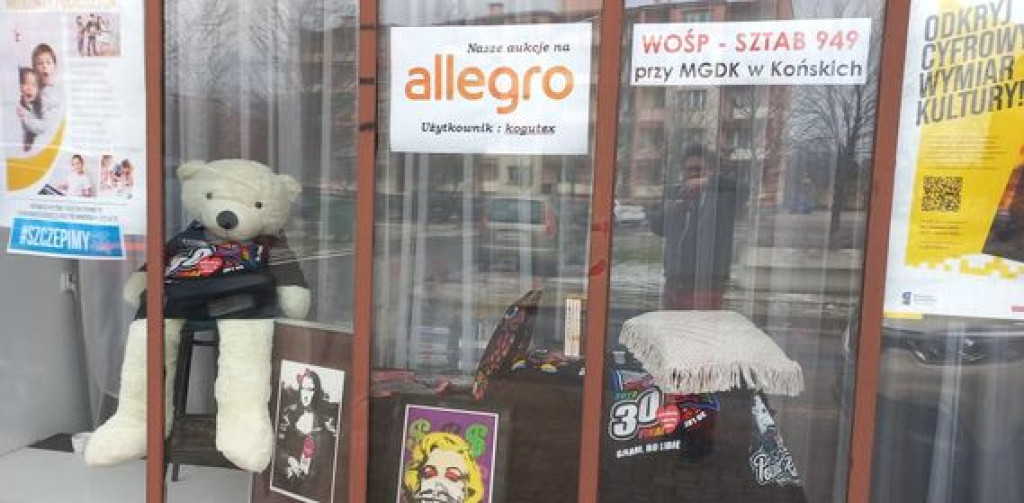 Trwają licytacje koneckiego WOŚP! Będzie też aukcja stacjonarna!