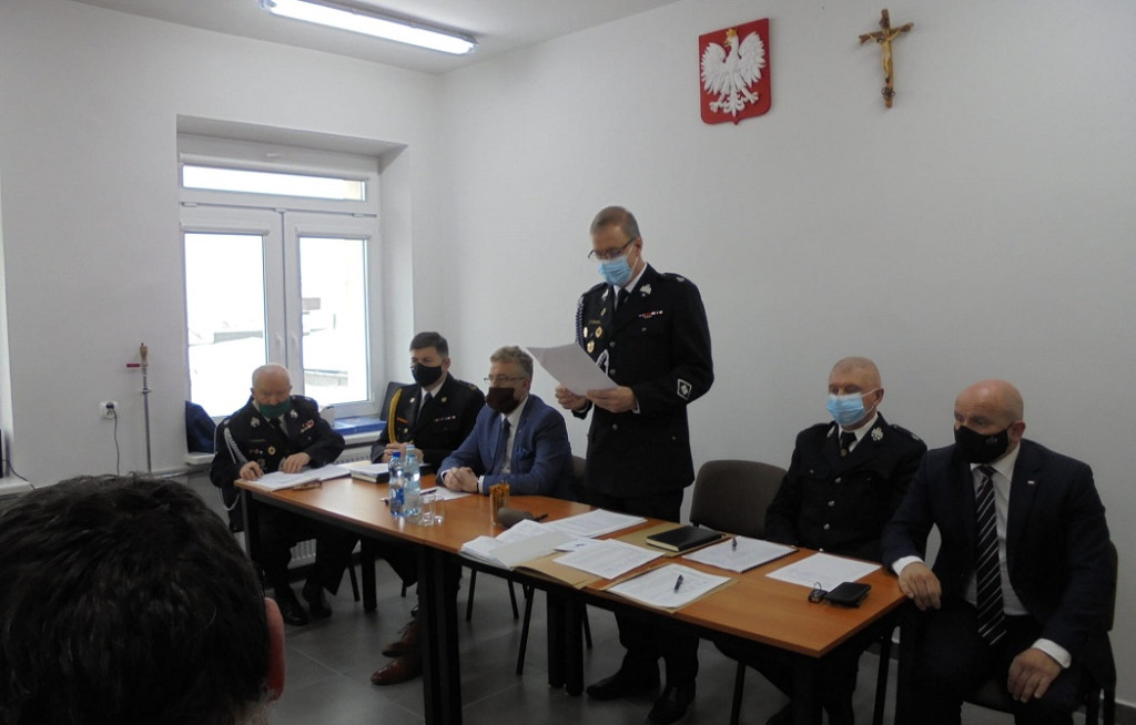 Grzegorz Piec nowym prezesem powiatowego związku OSP [zdjęcia]