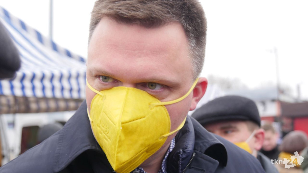 Grad pytań do Szymona Hołowni w Końskich [wideo, zdjęcia]