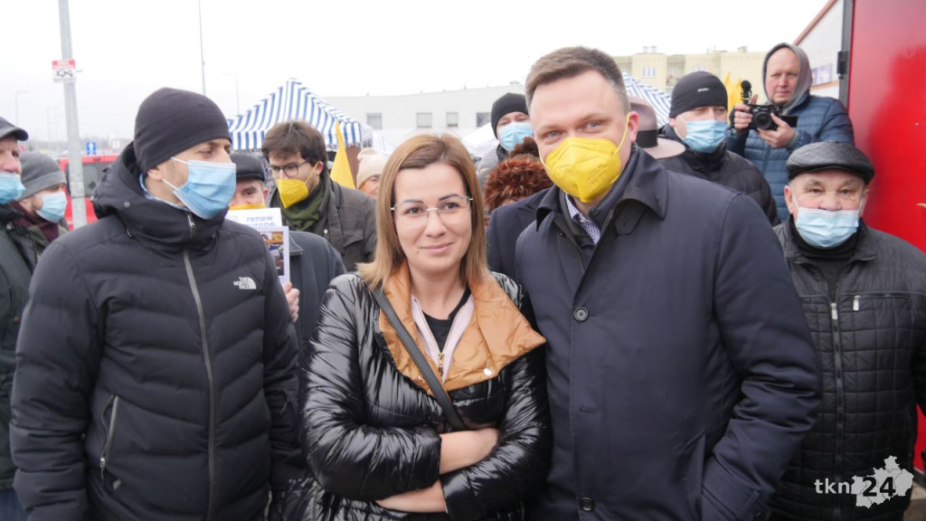 Grad pytań do Szymona Hołowni w Końskich [wideo, zdjęcia]