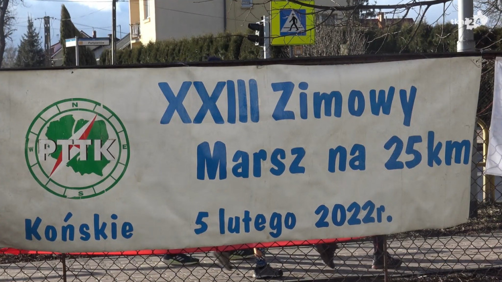 260 osób na trasie marszu zimowego wokół Końskich! [wideo, zdjęcia]