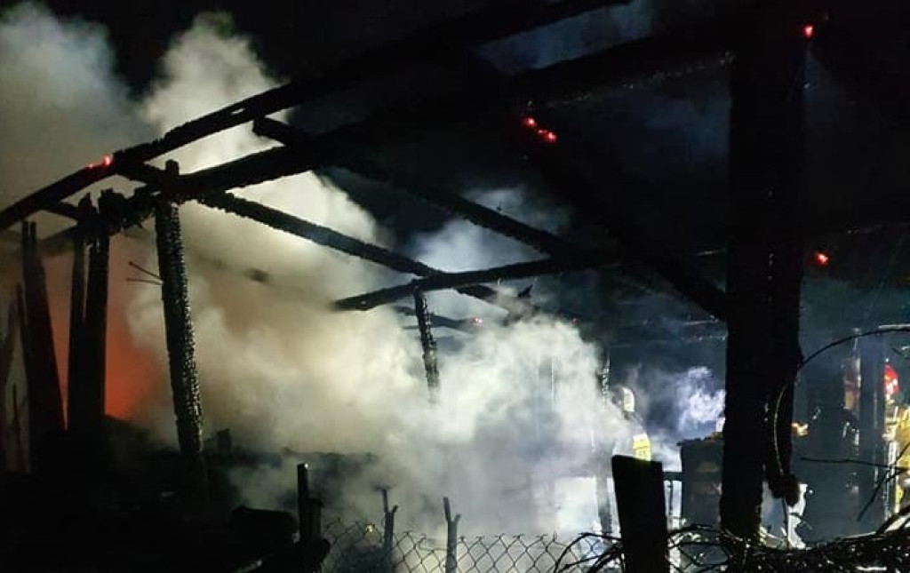 Kolejny pożar budynku w gminie Końskie [zdjęcia]