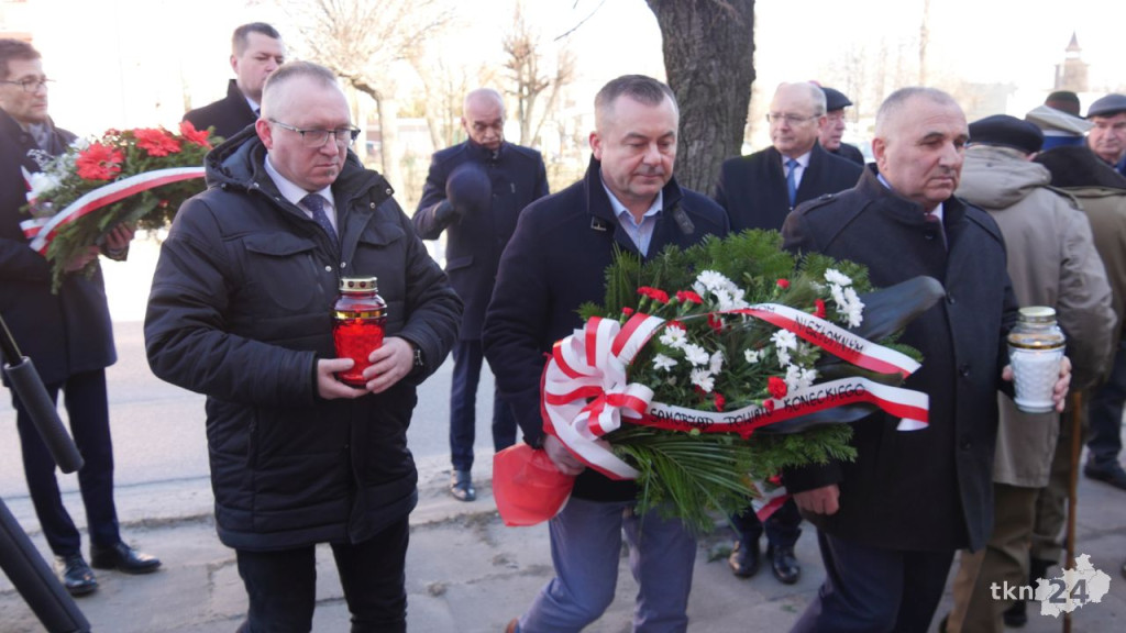 Pamięci Żołnierzy Wyklętych. Uroczystość w Końskich [wideo, zdjęcia]