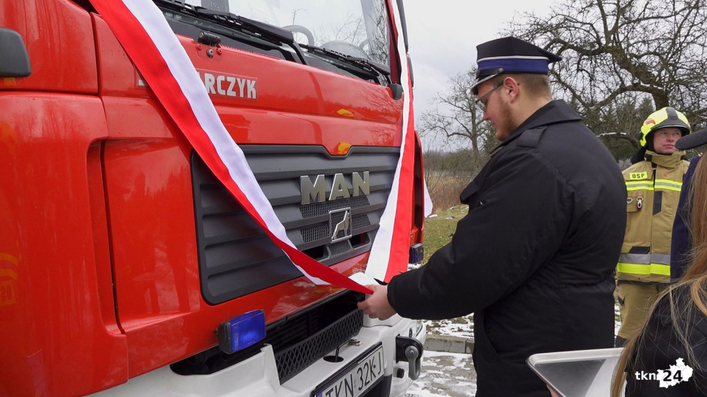 W Lipie powitano i poświęcono nowy wóz [wideo, zdjęcia]