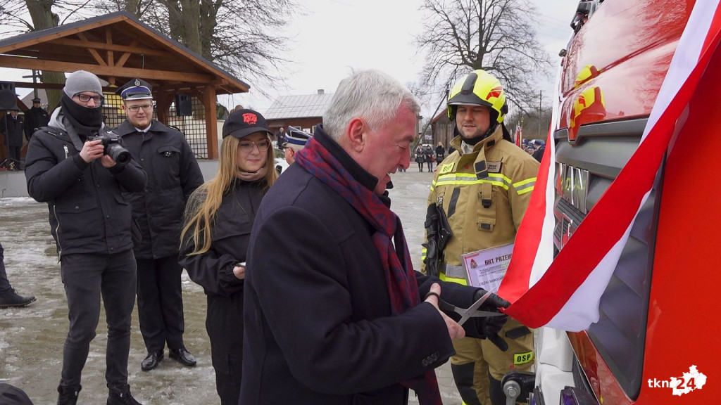 W Lipie powitano i poświęcono nowy wóz [wideo, zdjęcia]