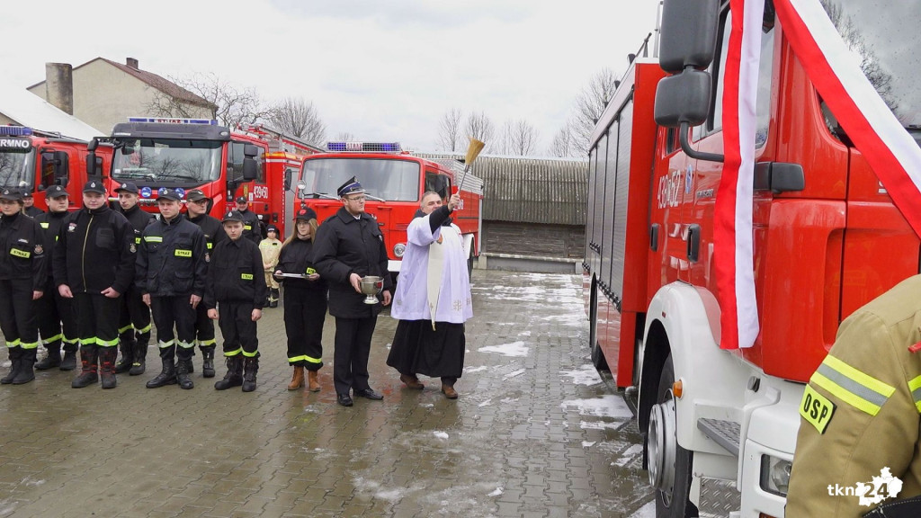 W Lipie powitano i poświęcono nowy wóz [wideo, zdjęcia]