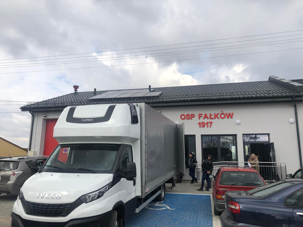 Fałków dla Pohrebyszcza. Pojechał specjalny transport [zdjęcia]