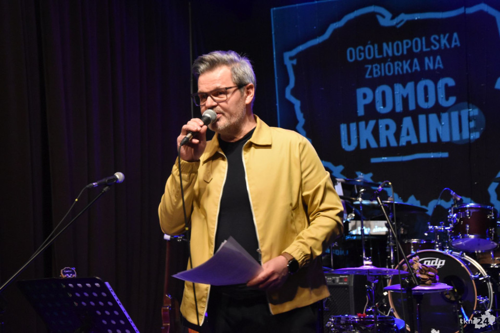 Mocne klimaty na koncercie `Solidarni z Ukrainą` w Końskich [wideo, zdjęcia]