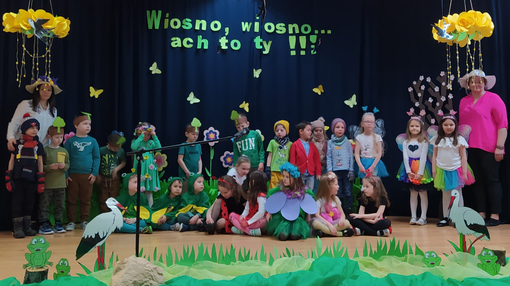 Tak przedszkolaki z SOWY w Stadnickiej Woli witały wiosnę [wideo, zdjęcia]