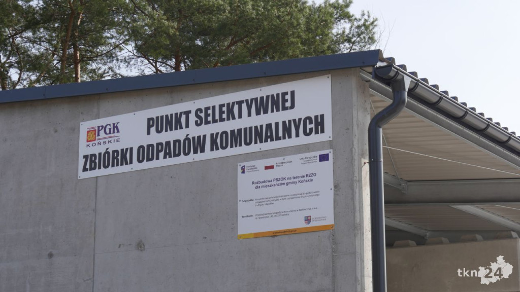 Rozbudowa PSZOK w Końskich została zakończona [wideo, zdjęcia]
