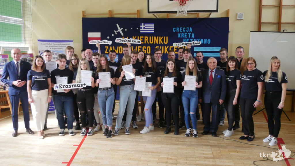 Do Grecji, w kierunku zawodowego sukcesu! ZSP Stąporków w Erasmus + [wideo, zdjęcia]