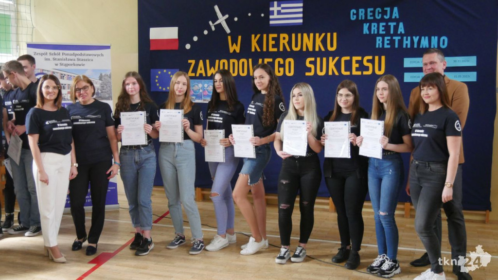 Do Grecji, w kierunku zawodowego sukcesu! ZSP Stąporków w Erasmus + [wideo, zdjęcia]
