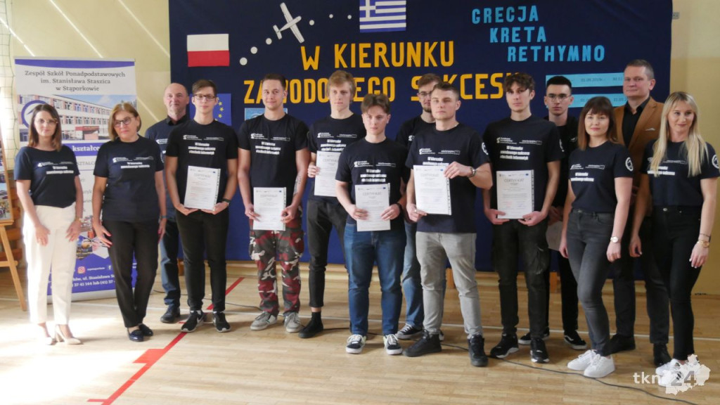 Do Grecji, w kierunku zawodowego sukcesu! ZSP Stąporków w Erasmus + [wideo, zdjęcia]