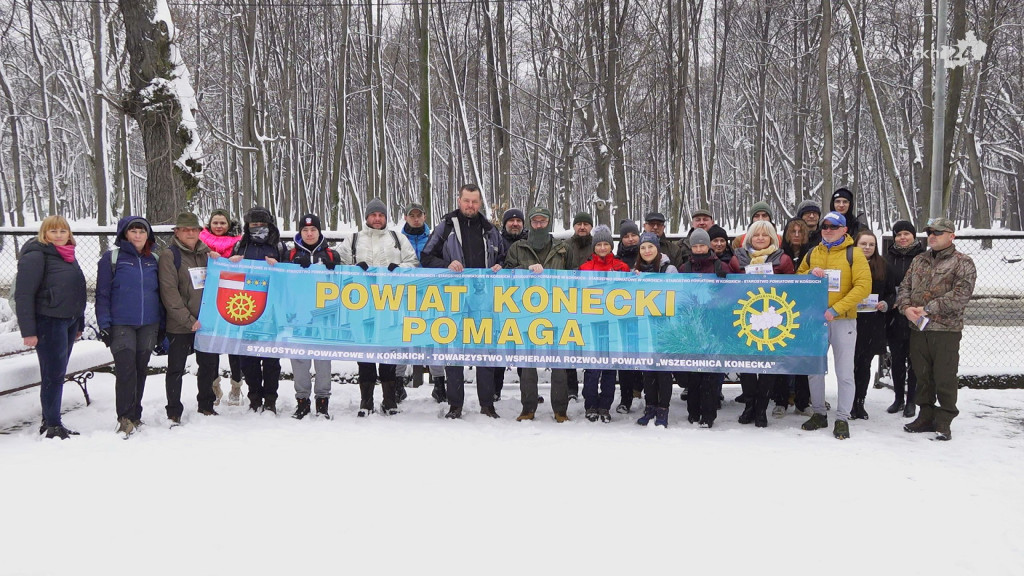 Rajd dla Ukrainy. Powiat konecki zbiera środki na leki [wideo, zdjęcia]