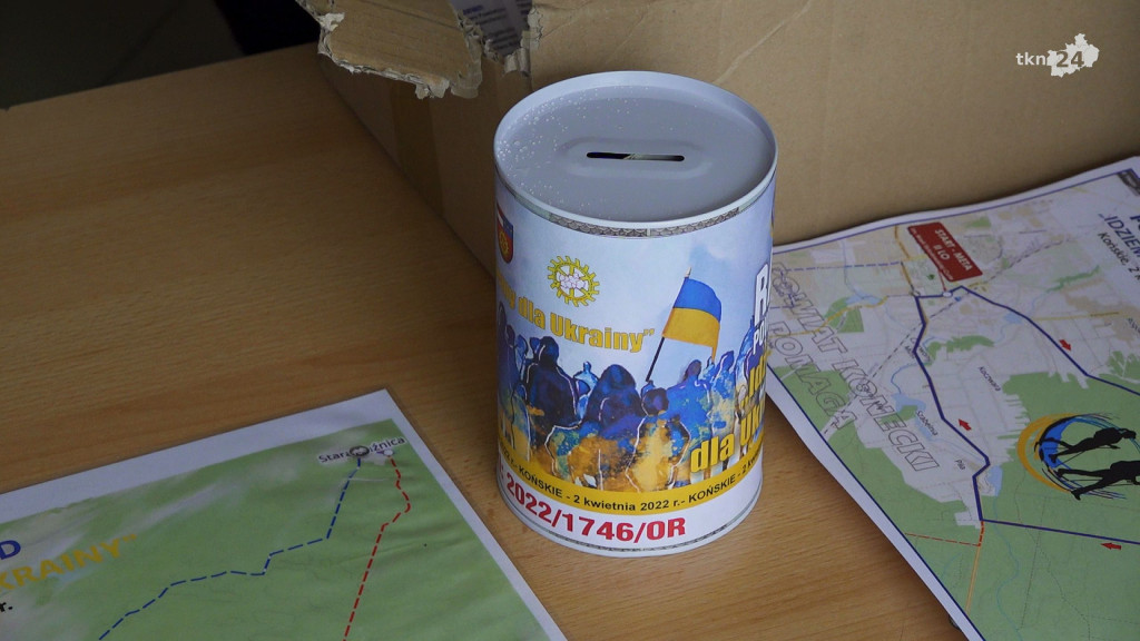 Rajd dla Ukrainy. Powiat konecki zbiera środki na leki [wideo, zdjęcia]
