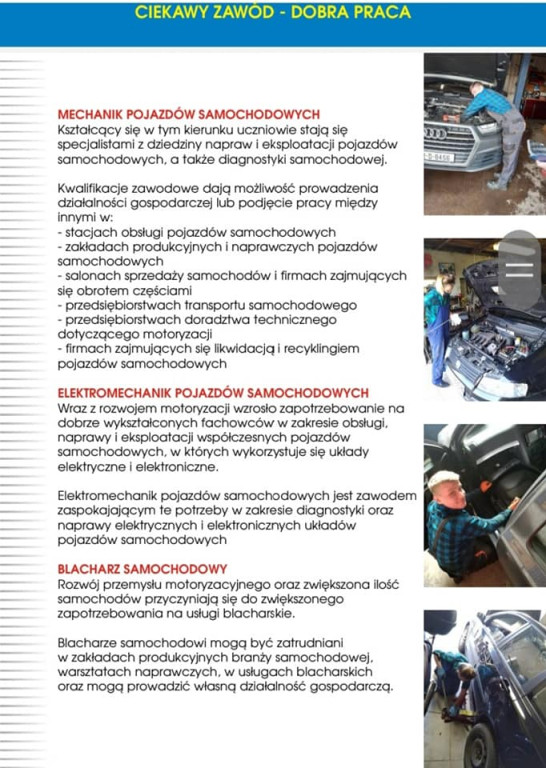 ZSP2 Końskie. Postaw na zawód. Ta szkoła czeka na Ciebie! [zdjęcia]