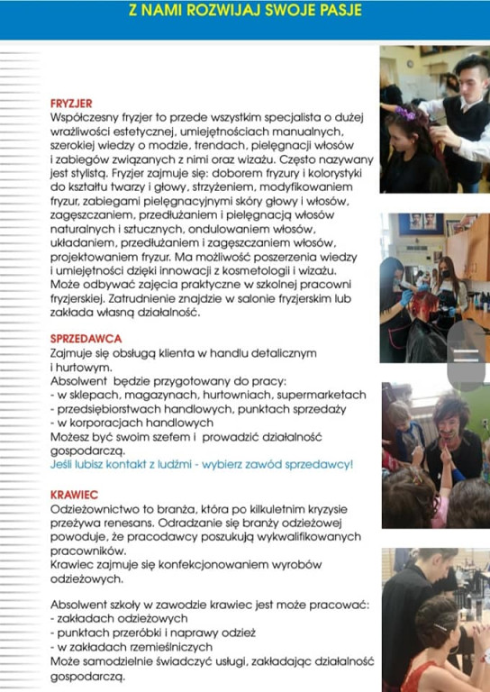 ZSP2 Końskie. Postaw na zawód. Ta szkoła czeka na Ciebie! [zdjęcia]