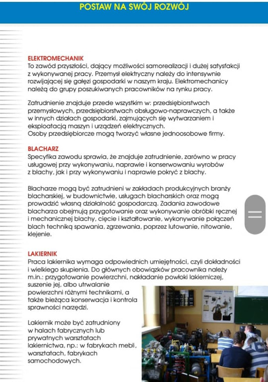 ZSP2 Końskie. Postaw na zawód. Ta szkoła czeka na Ciebie! [zdjęcia]