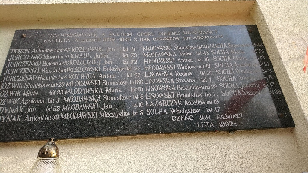 W niedzielę Msza Święta w Krasnej poświęcona ofiarom pacyfikacji [zdjęcia]