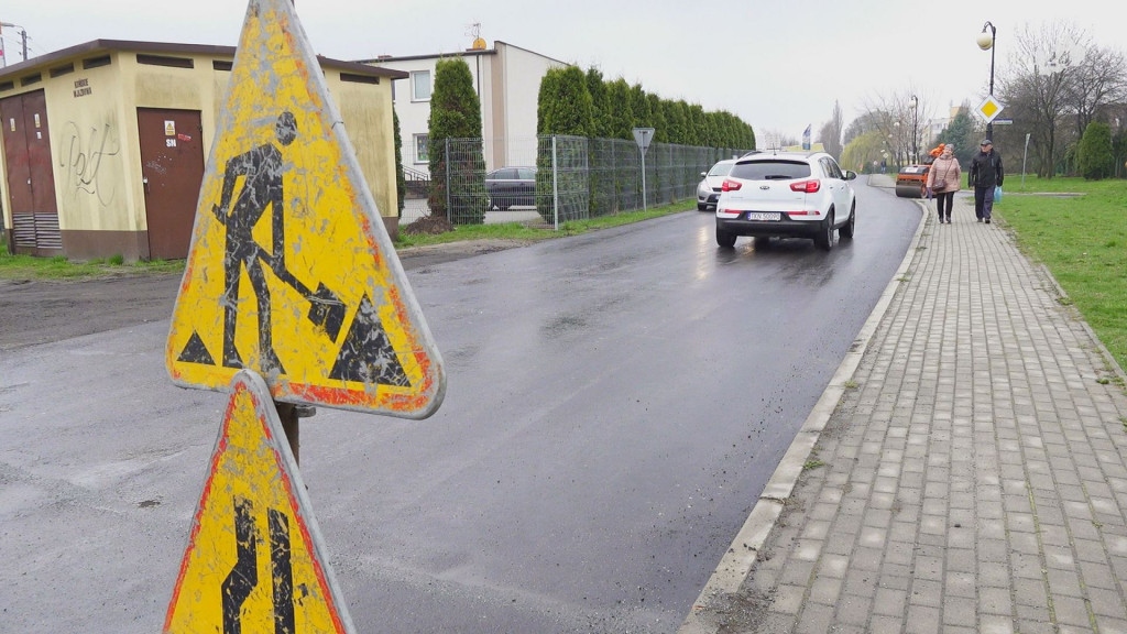 Remont drogi w Końskich. Przedłużenie 3 Maja [wideo, zdjęcia]