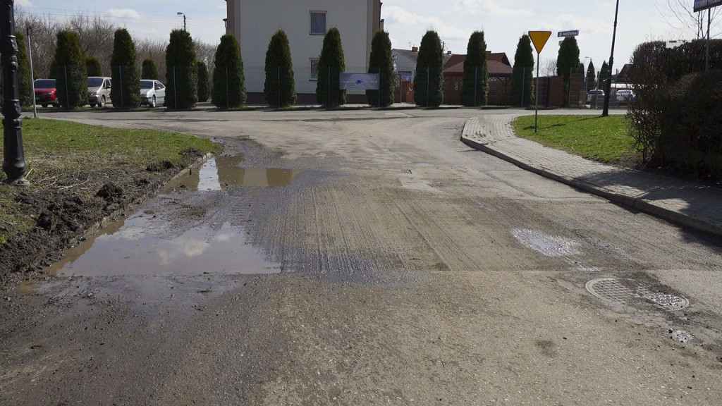 Remont drogi w Końskich. Przedłużenie 3 Maja [wideo, zdjęcia]