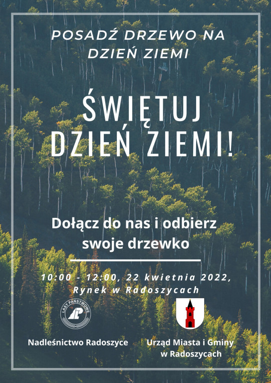 Dzień Ziemi w powiecie koneckim. Przyjdź i odbierz sadzonkę!