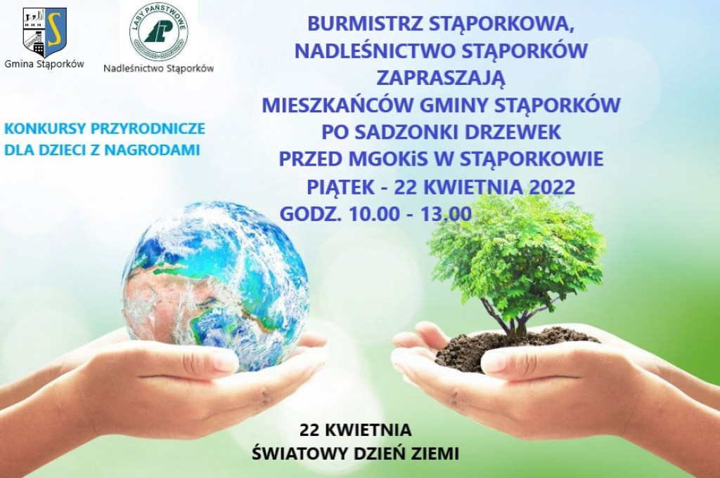 Dzień Ziemi w powiecie koneckim. Przyjdź i odbierz sadzonkę!