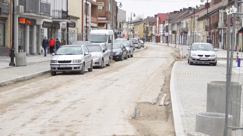 Końskie: Prace w centrum przyspieszyły [wideo, zdjęcia]