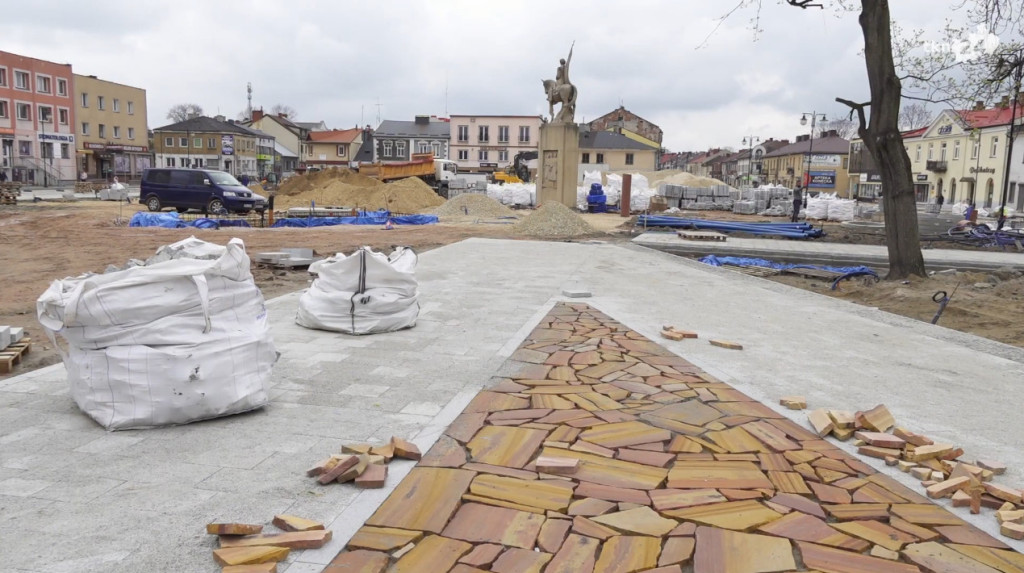 Końskie: Prace w centrum przyspieszyły [wideo, zdjęcia]
