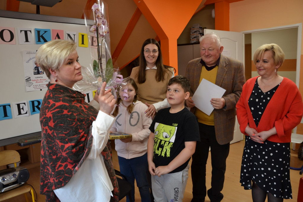 Pisarka Isabelle Margot Moulin odwiedziła szkołę w Rogowie [zdjęcia]
