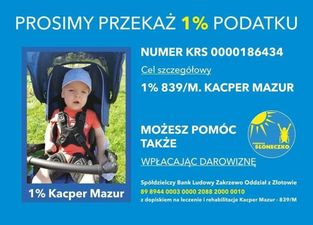 Mały Kacperek walczy o lepsze jutro! Trwa zbiórka na leczenie [wideo, zdjęcia]