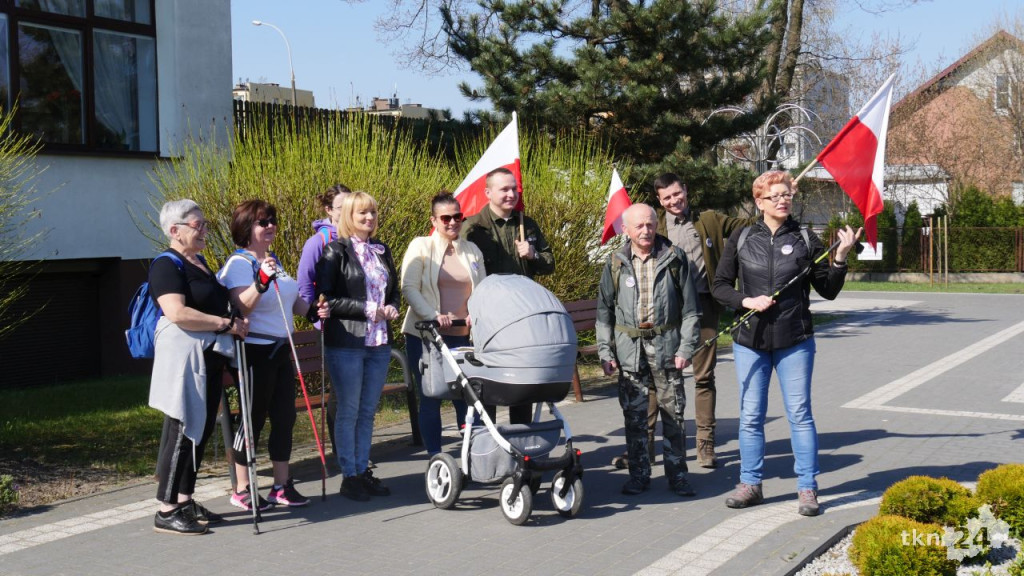 Po raz ósmy maszerowali z flagą w Stąporkowie [wideo, zdjęcia]