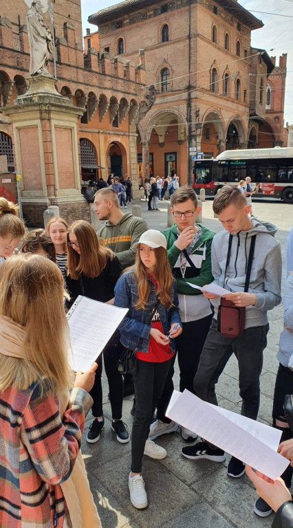 Młodzież z Ekonomika tym razem w Bolonii! [zdjęcia]