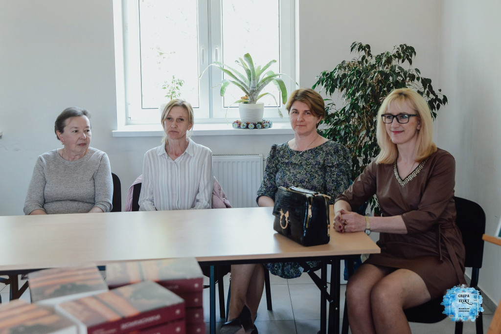 Spotkanie autorskie z Justyną Piec-Głogowską  w Radoszycach [zdjęcia]