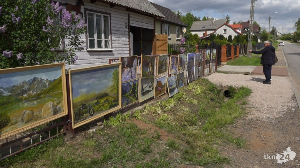 `Galeria na płocie` w Gosaniu [wideo, zdjęcia]