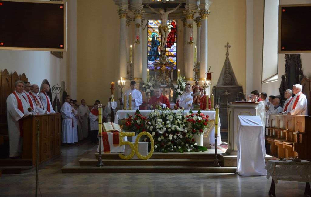 Ks. dziek. Andrzej Zapart świętował półwiecze kapłaństwa [zdjęcia]