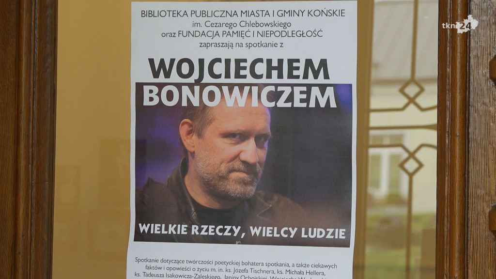 Spotkanie autorskie z Wojciechem Bonowiczem w Końskich [wideo, zdjęcia]