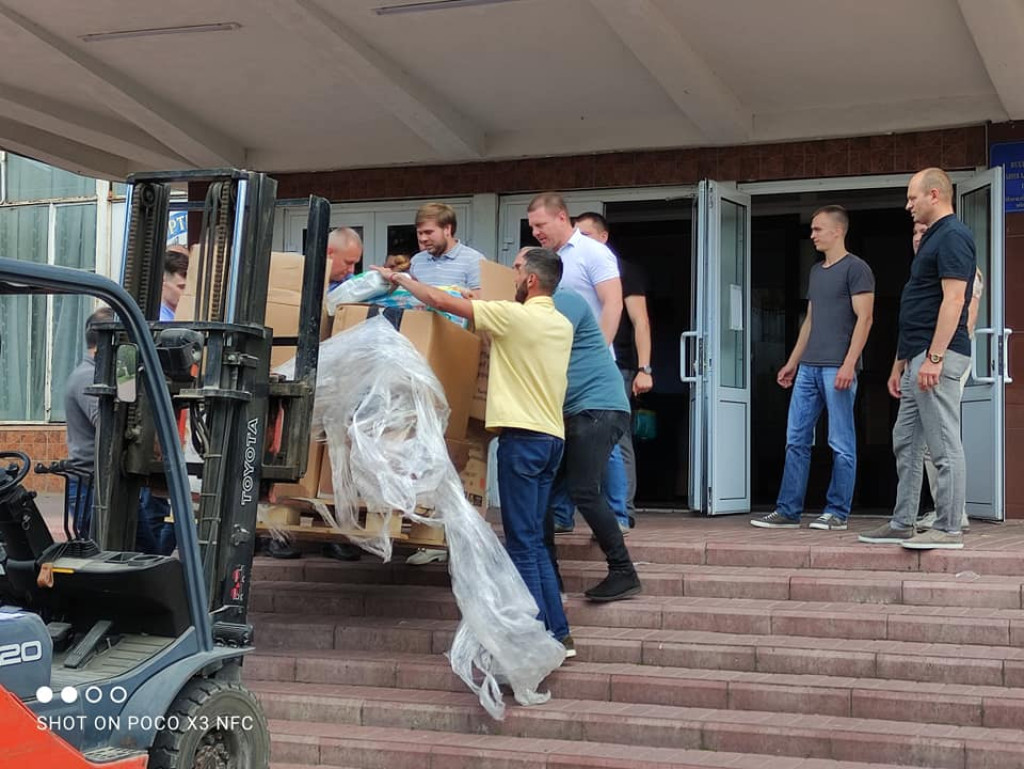 Końskie z pomocą dla Mohylewa Podolskiego. Burmistrz pojechał do Ukrainy [zdjęcia]