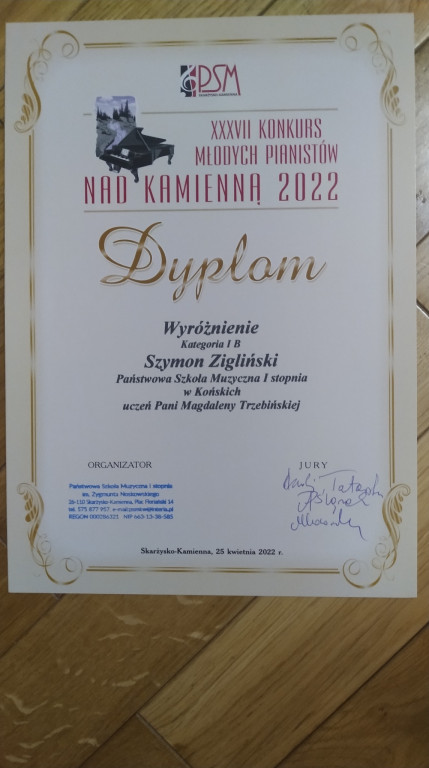 Sukcesy podopiecznych szkoły muzycznej w Końskich [zdjęcia]